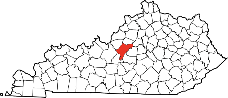 An image showing Nelson County in Kentucky
