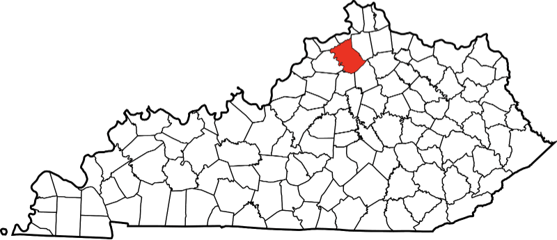 An image showing Owen County in Kentucky
