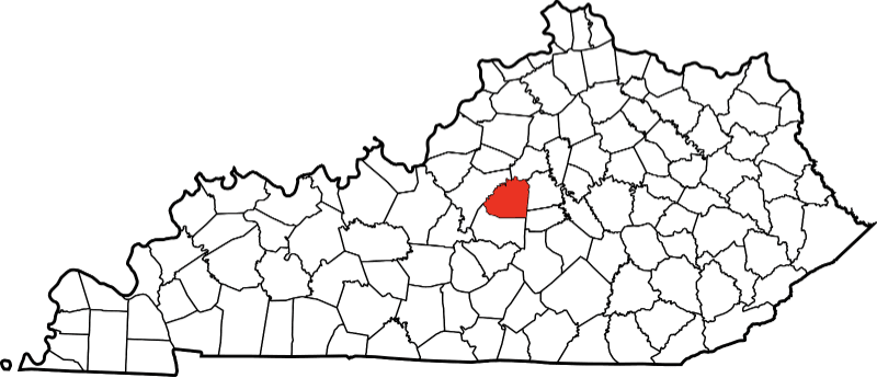 An illustration of Washington County in Kentucky