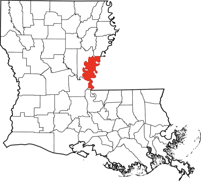 An image showing Concordia Parish in Louisiana