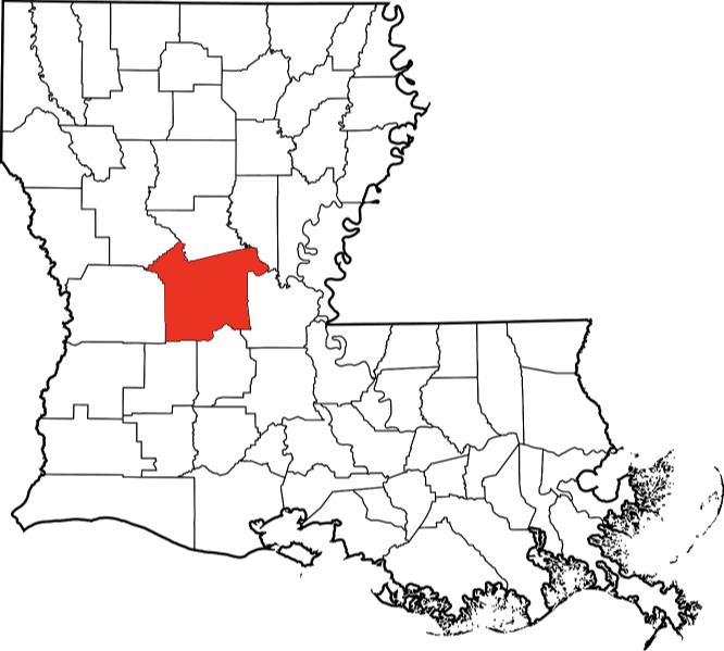 A picture displaying Rapides Parish in Louisiana