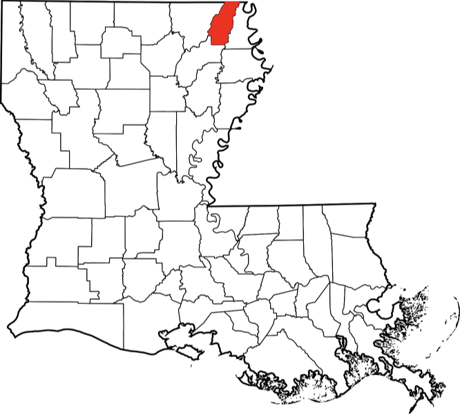 An image showing West Carroll Parish in Louisiana