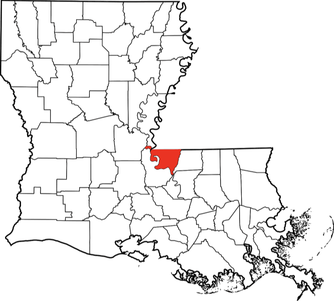 A picture displaying West Feliciana Parish in Louisiana