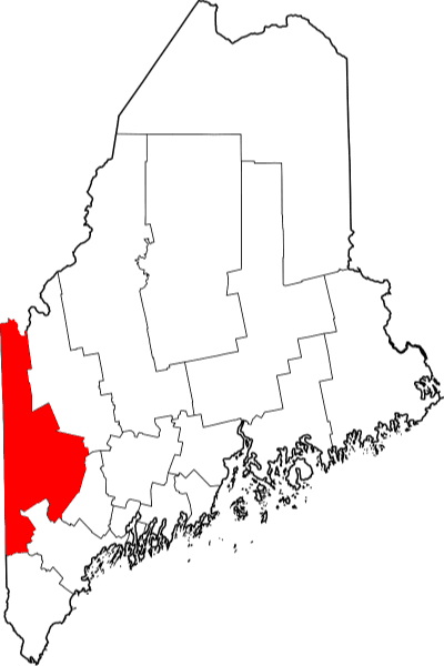 A picture displaying Oxford County in Maine