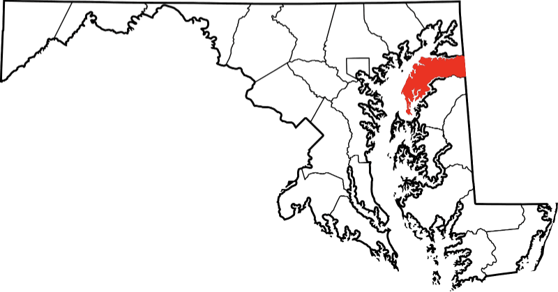 An illustration of Montgomery County in Maryland
