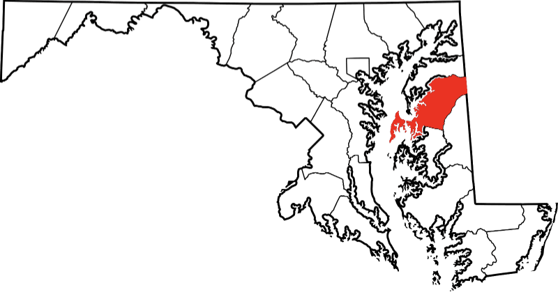 An image showing Somerset County in Maryland