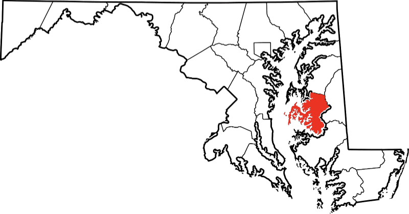 An image showing Washington County in Maryland