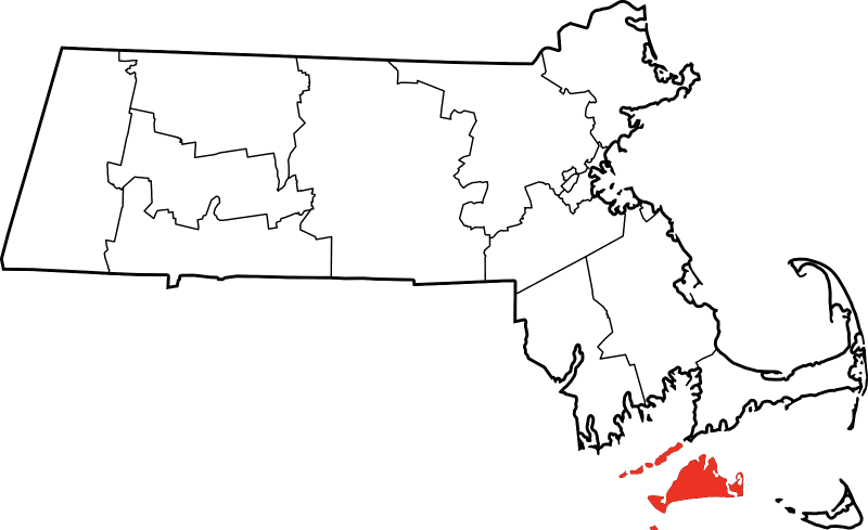 An image showing Dukes County in Massachusetts