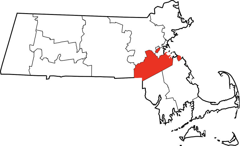 A photo of Norfolk County in Massachusetts