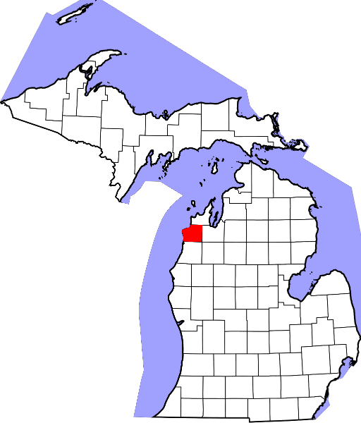 A picture displaying Benzie County in Michigan