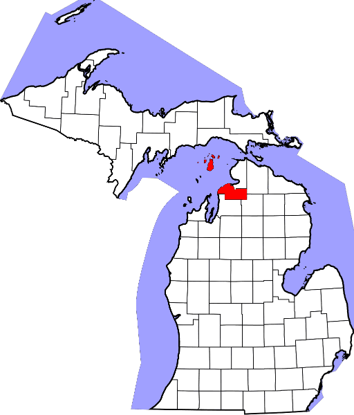 An image showcasing Charlevoix County in Michigan