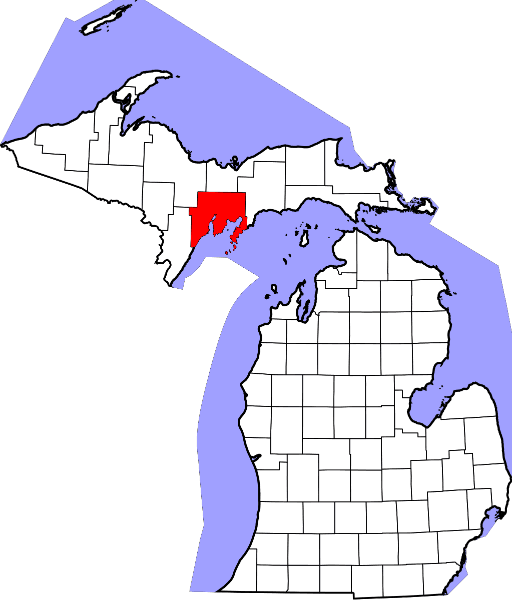 A photo of Delta County in Michigan