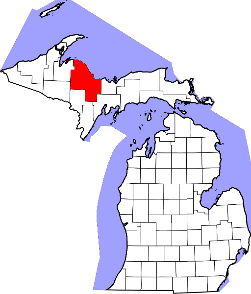 A picture displaying Marquette County in Michigan
