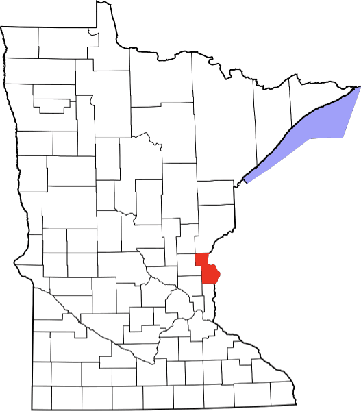 An image showcasing Chisago County in Minnesota