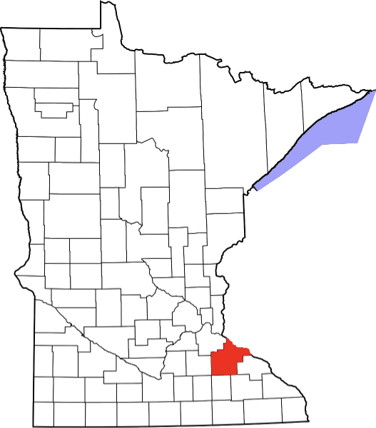 A picture displaying Goodhue County in Minnesota
