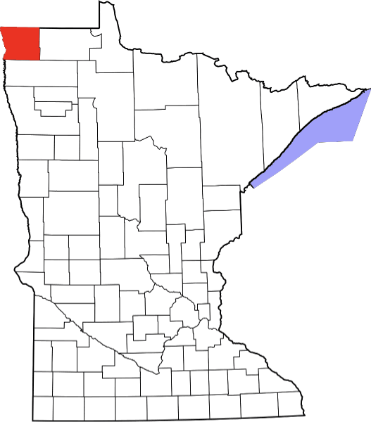 An image showing Kittson County in Minnesota