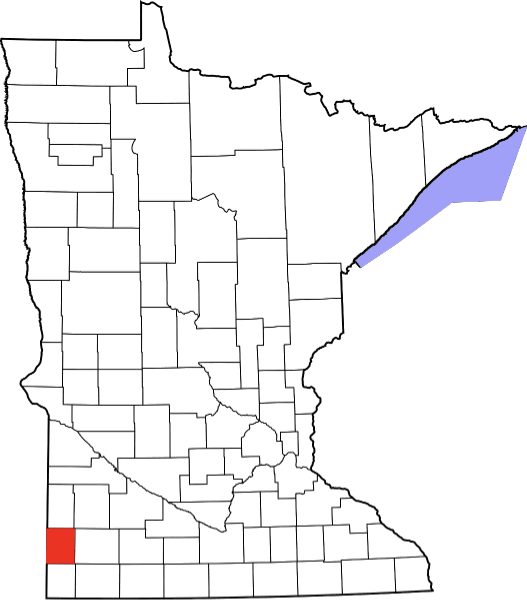 A photo of Pipestone County in Minnesota