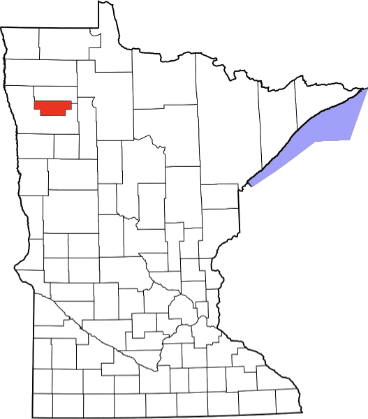 An image showing Red Lake County in Minnesota