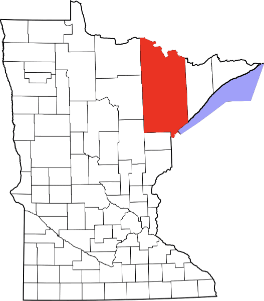 A picture displaying St Louis County in Minnesota