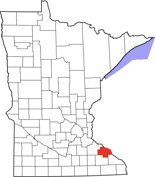 A picture displaying Wabasha County in Minnesota