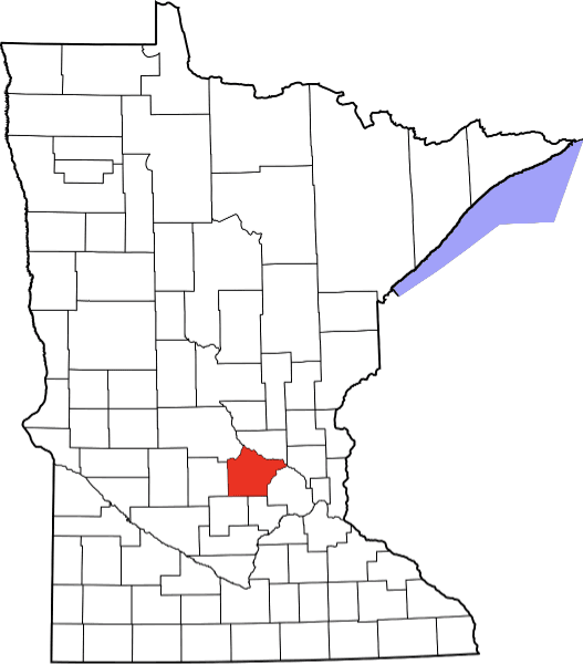 An image showing Wright County in Minnesota