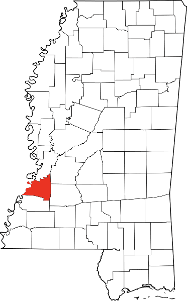 An image showcasing Claiborne County in Mississippi