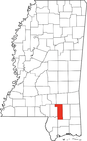 An image showcasing Forrest County in Mississippi
