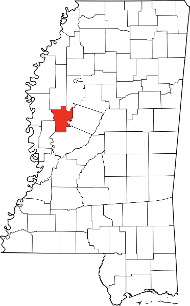 An image showing Humphreys County in Mississippi