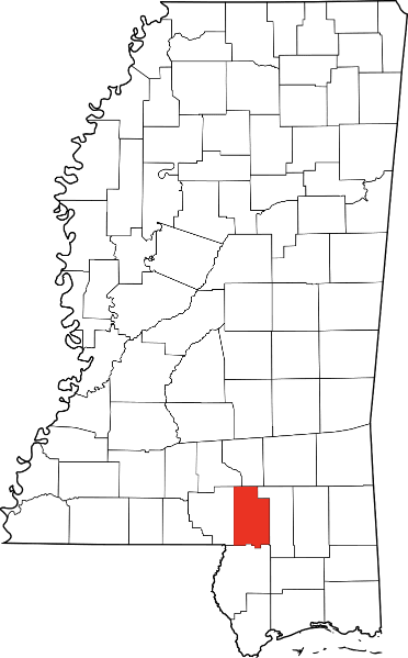 An image showcasing Lamar County in Mississippi