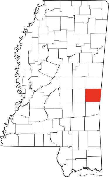 An image showing Lauderdale County in Mississippi