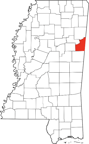 An image showcasing Lowndes County in Mississippi