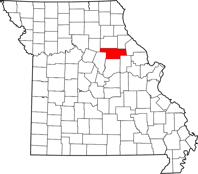 An image showing Audrain County in Missouri