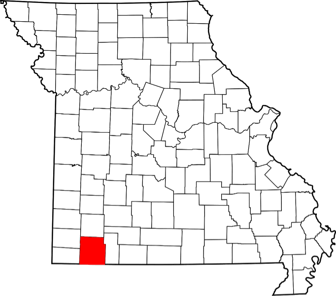 A picture displaying Barry County in Missouri
