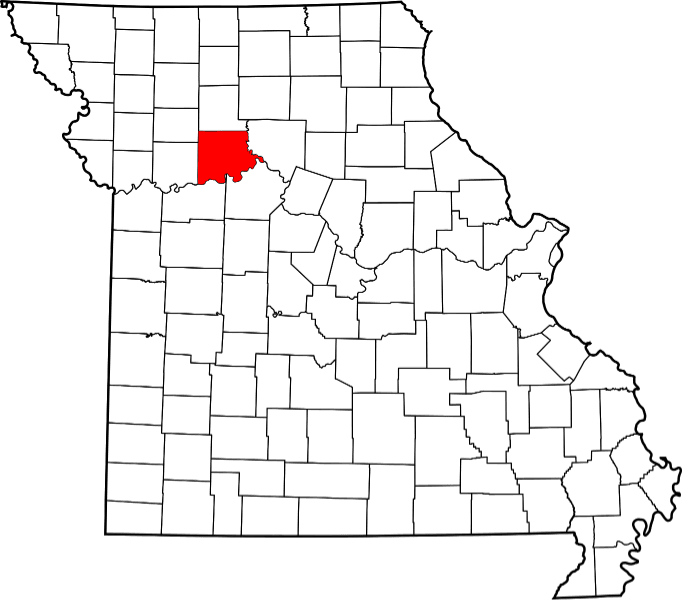 An image showing Carroll County in Missouri