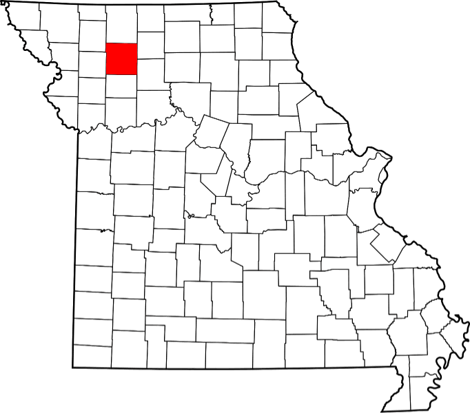 An illustration of Daviess County in Missouri