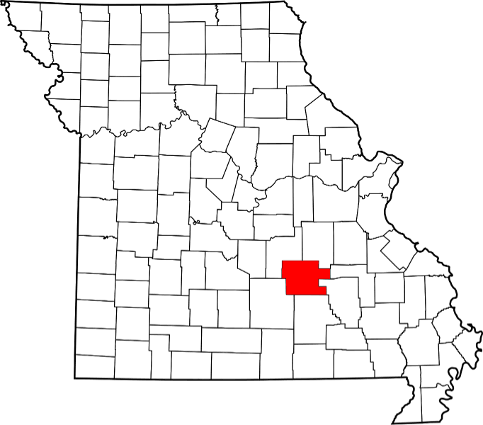 An image showing Dent County in Missouri