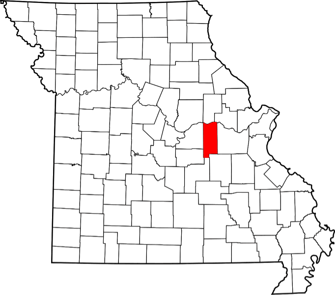 An image showing Gasconade County in Missouri