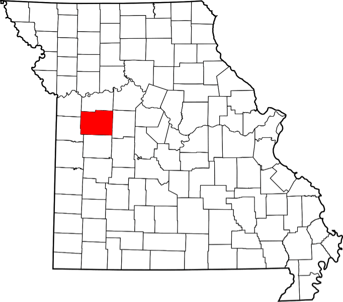An image showing Johnson County in Missouri