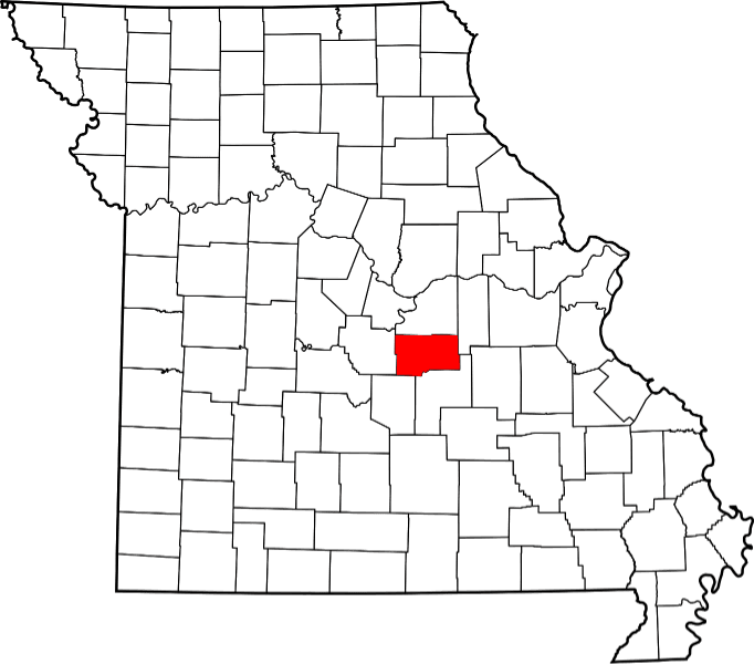 An image showing Maries County in Missouri
