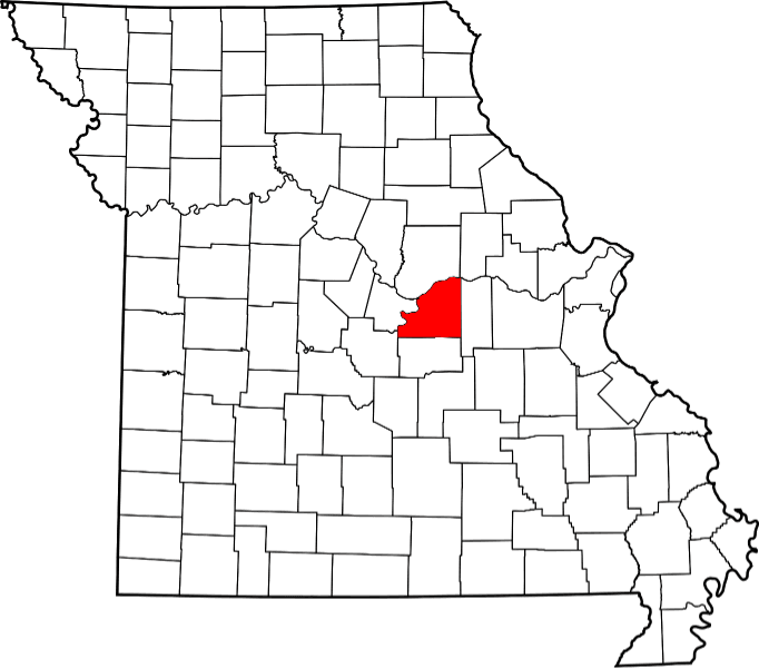 A picture displaying Osage County in Missouri