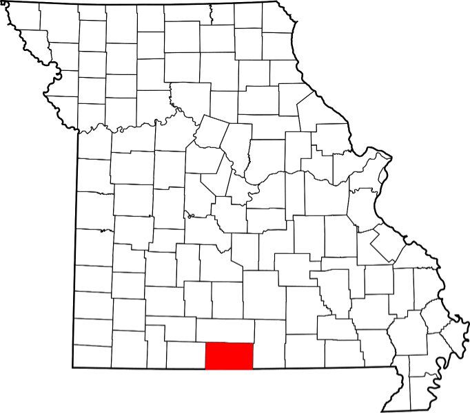An image showing Ozark County in Missouri