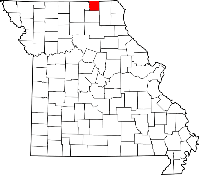 An illustration of Scotland County in Missouri