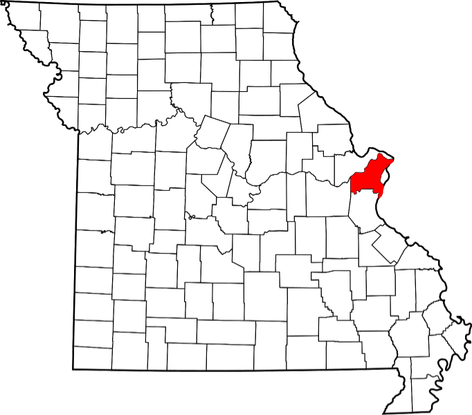 A picture displaying St Louis County in Missouri