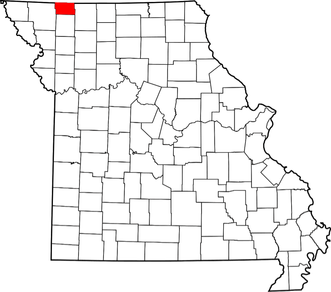 An illustration of Wright County in Missouri