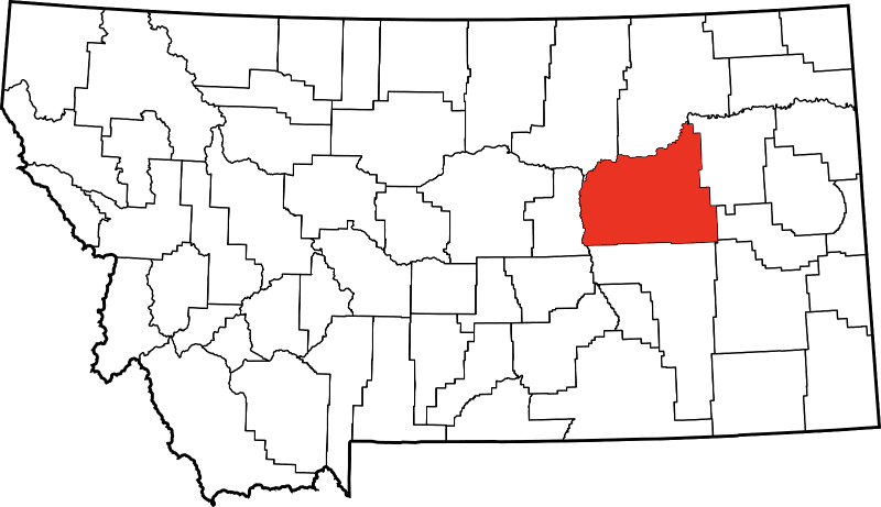 A picture displaying Garfield County in Montana