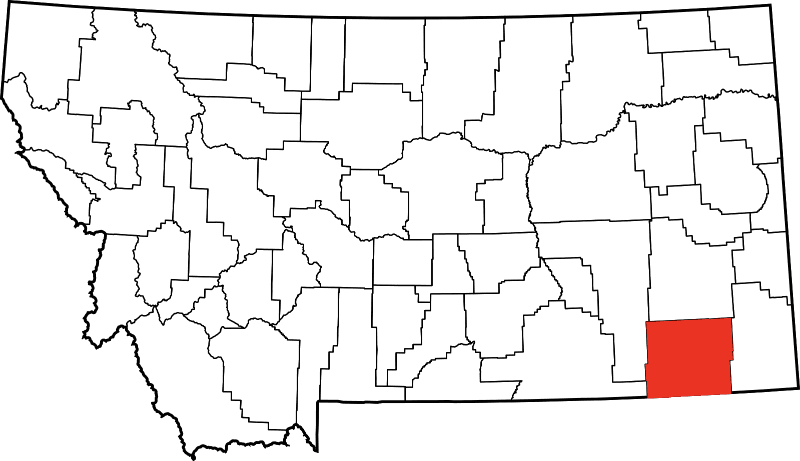 An image showing Powder River County in Montana