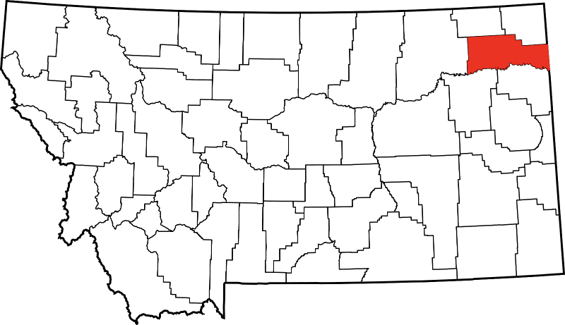 A picture displaying Roosevelt County in Montana