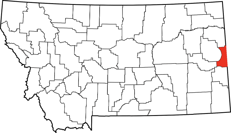 A photo of Wibaux County in Montana