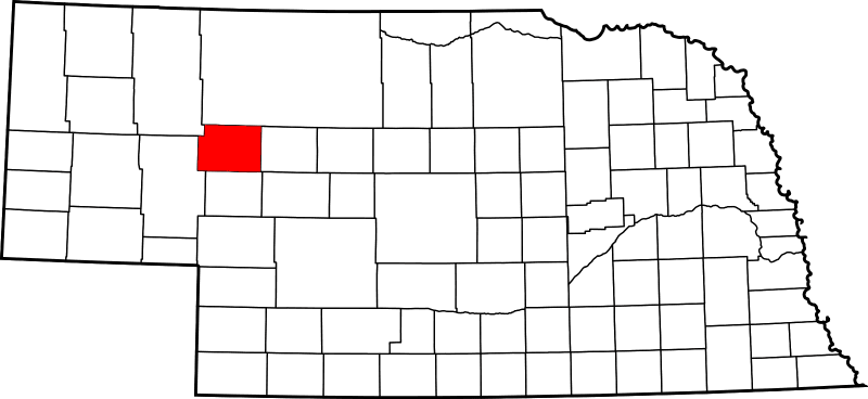 An illustration of Grant County in Nebraska