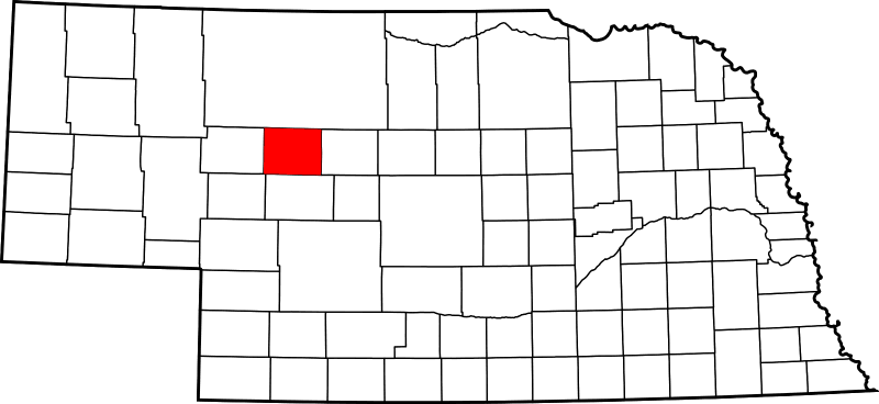 A picture displaying Hooker County in Nebraska